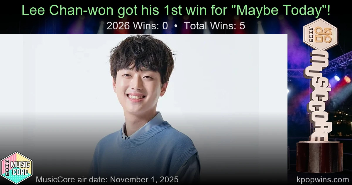 Lee Chan-won - Maybe Today